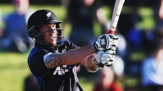 New Zealand 145 for five after 35 overs against Pakistan